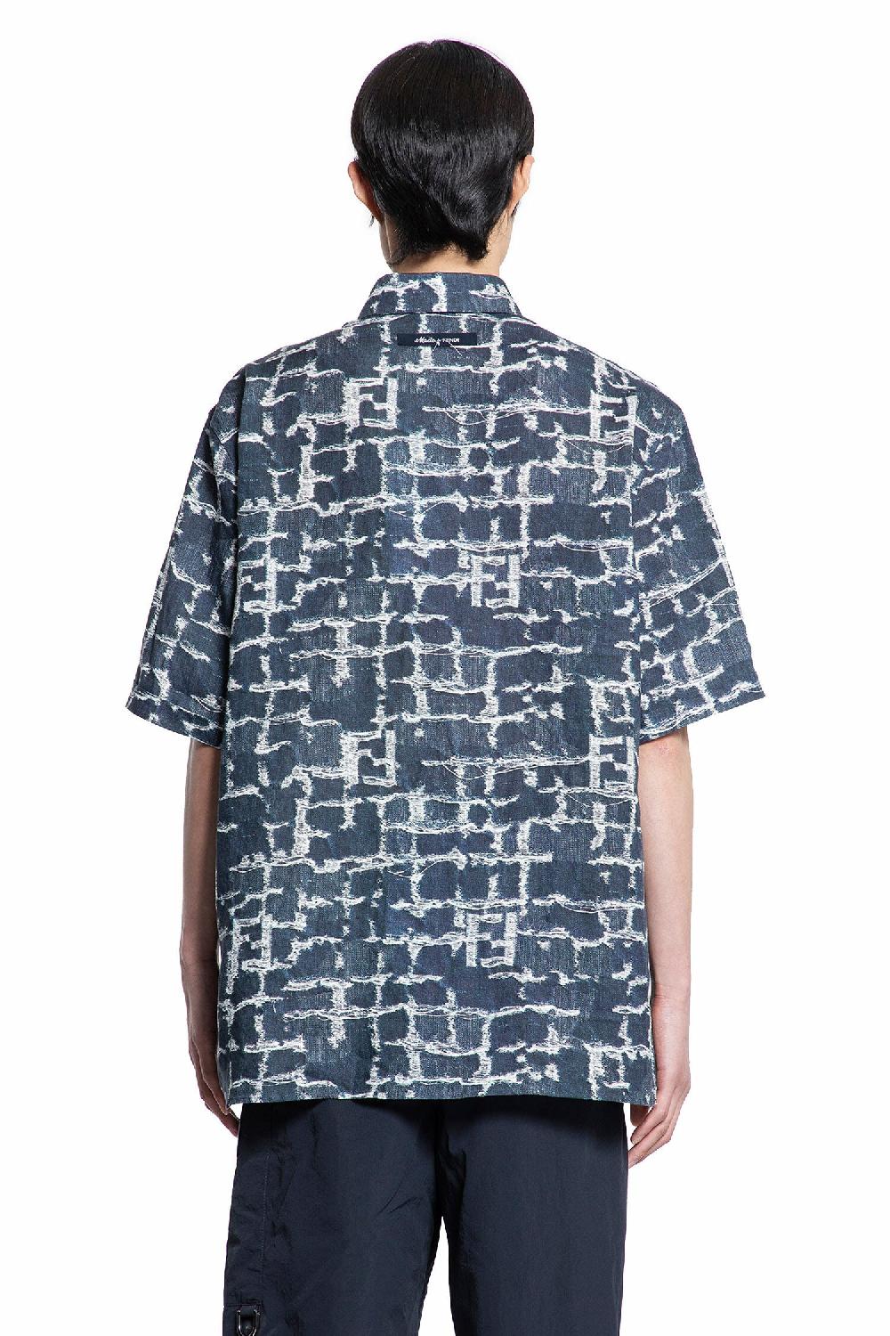 Antonioli FENDI MAN BLUE SHIRTS