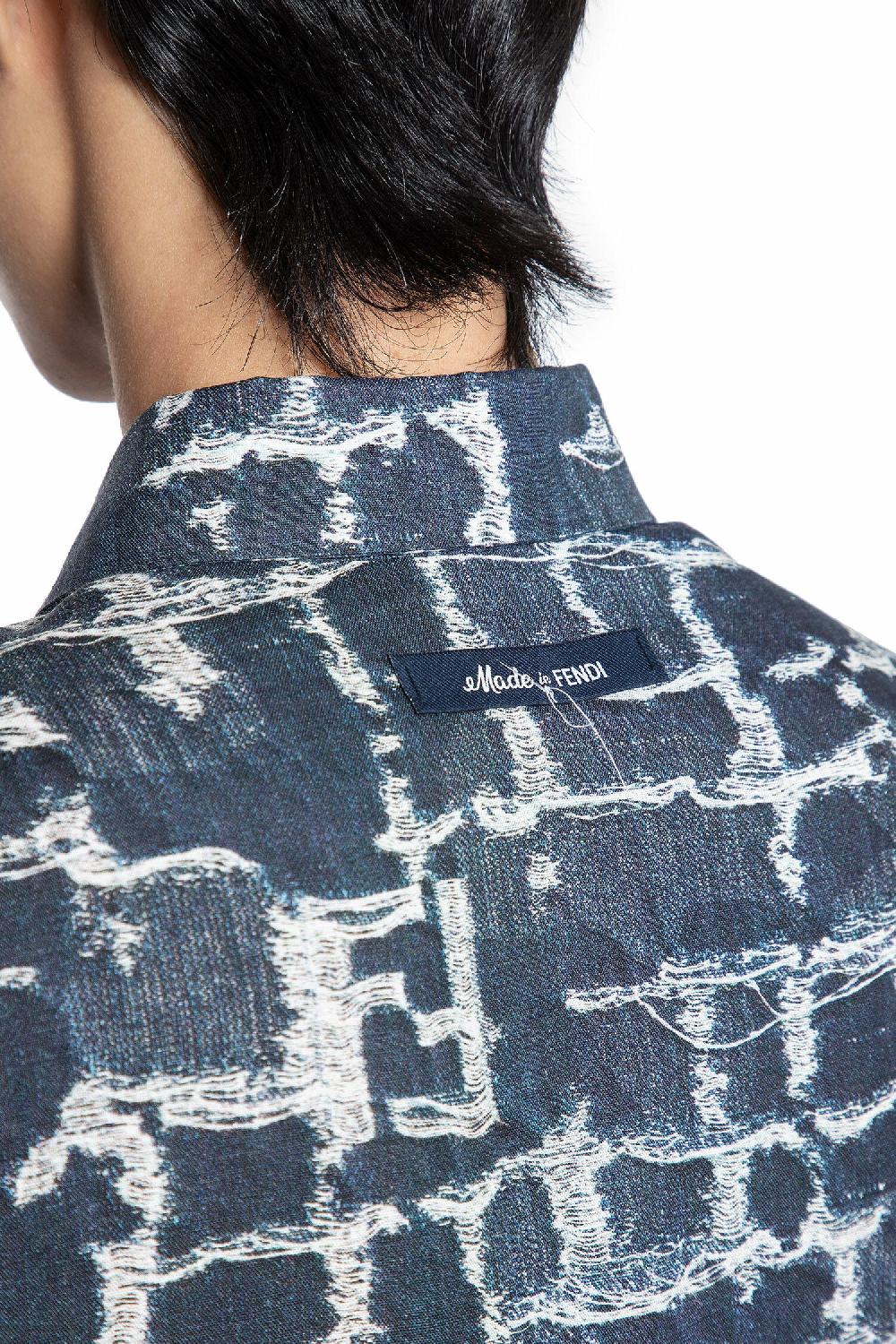 Antonioli FENDI MAN BLUE SHIRTS