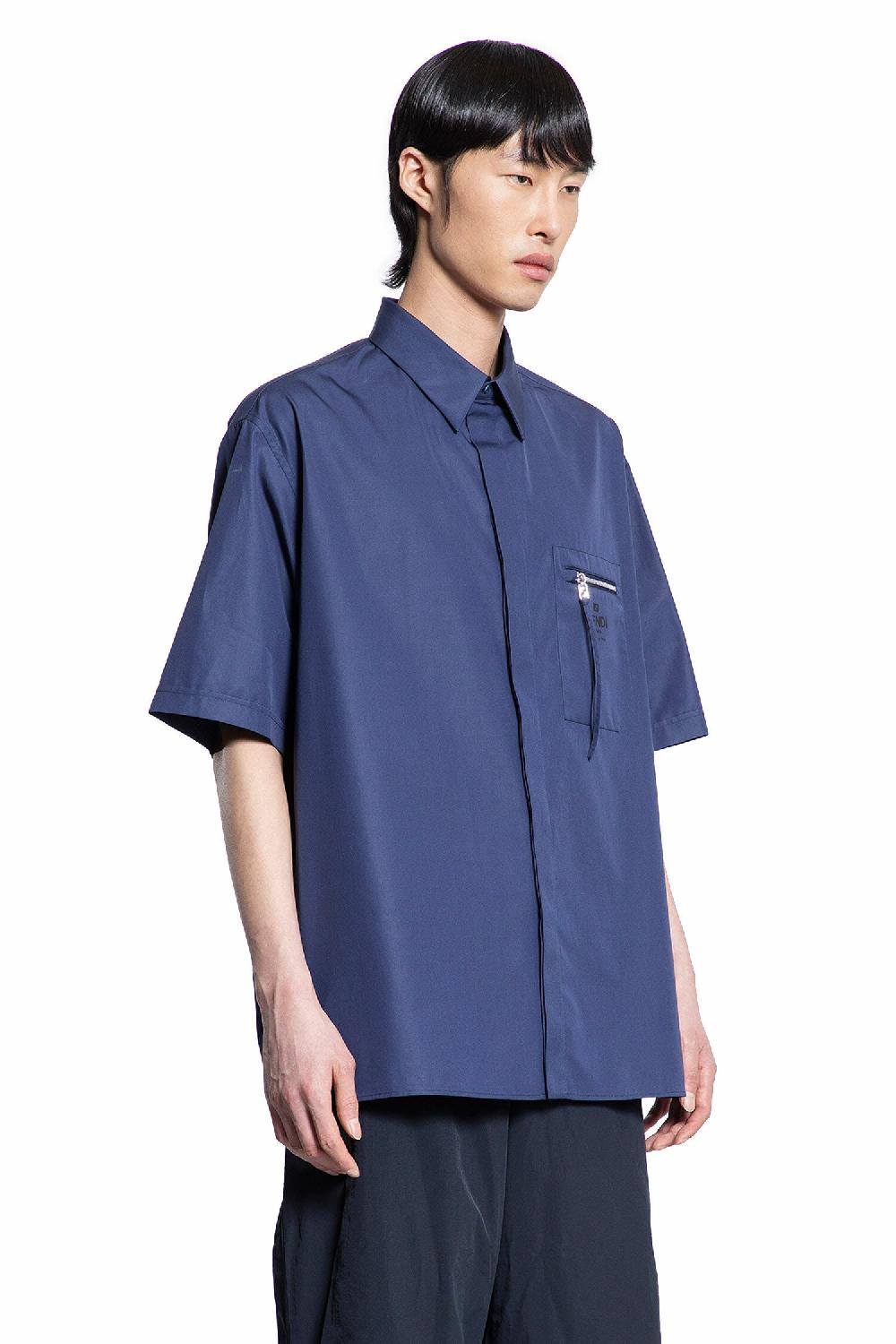 Antonioli FENDI MAN BLUE SHIRTS