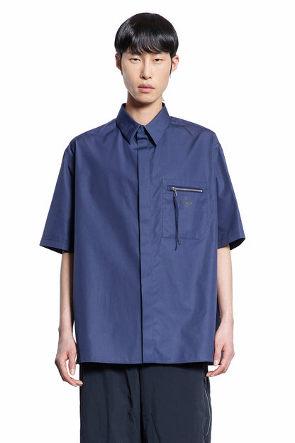Antonioli FENDI MAN BLUE SHIRTS