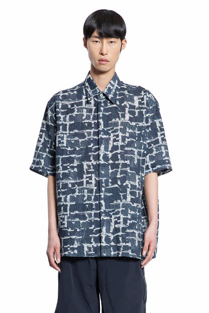 Antonioli FENDI MAN BLUE SHIRTS