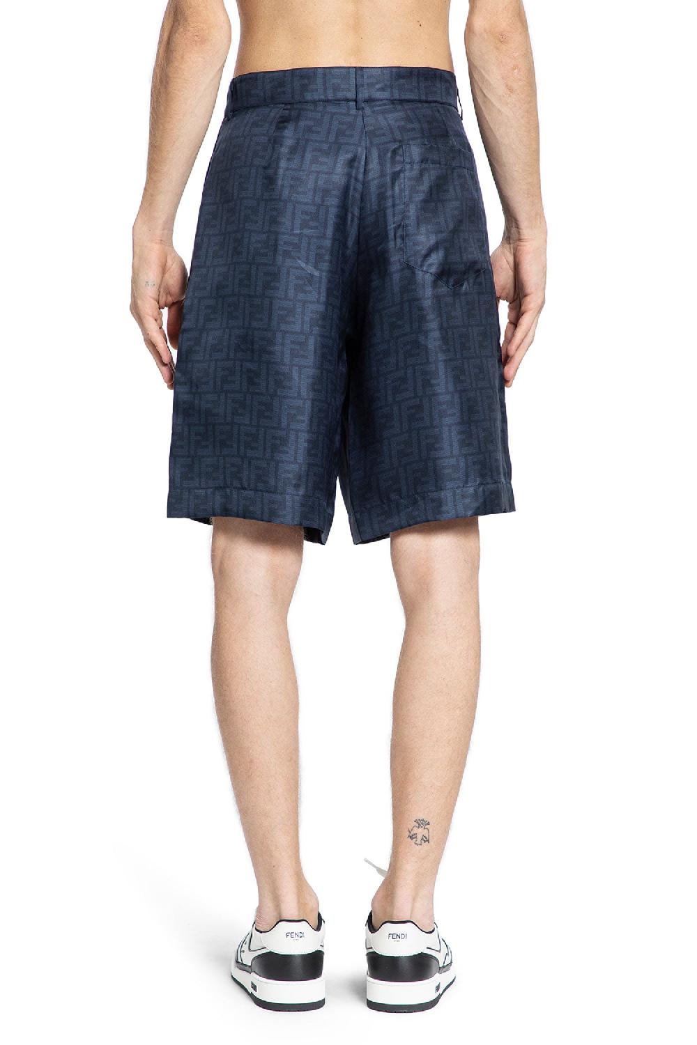 Antonioli FENDI MAN BLUE SHORTS & SKIRTS
