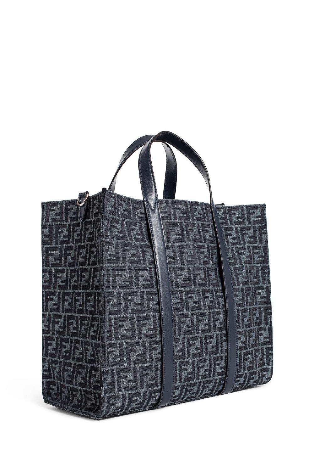 Antonioli FENDI MAN BLUE TOTE BAGS
