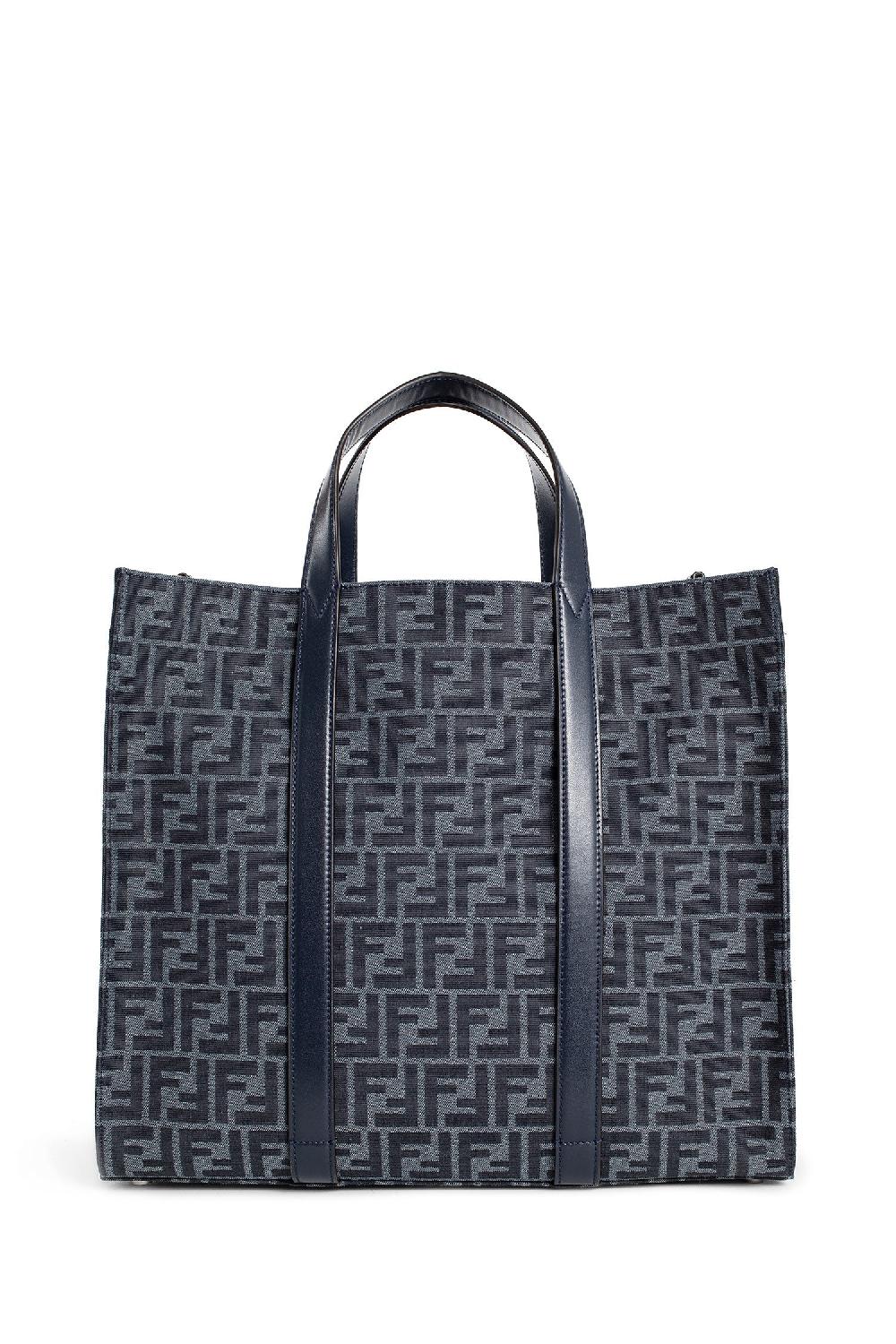 Antonioli FENDI MAN BLUE TOTE BAGS