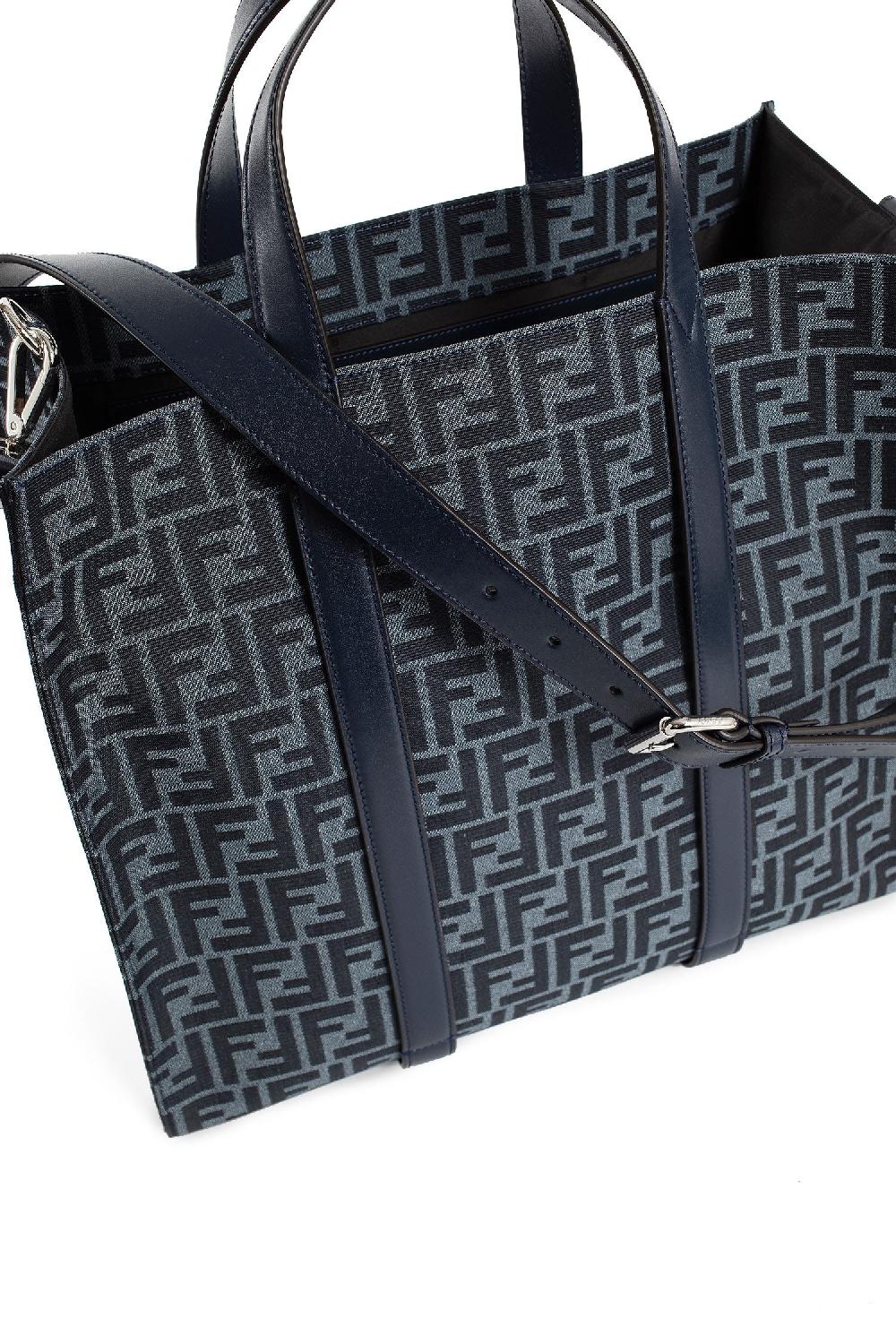 Antonioli FENDI MAN BLUE TOTE BAGS