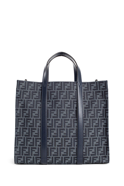 Antonioli FENDI MAN BLUE TOTE BAGS
