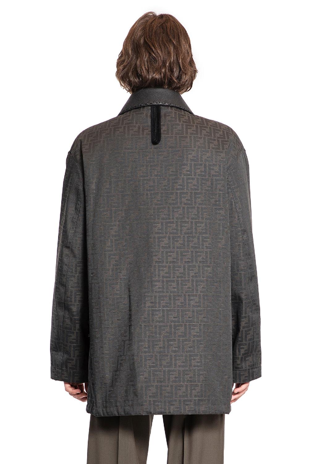 Antonioli FENDI MAN BROWN JACKETS