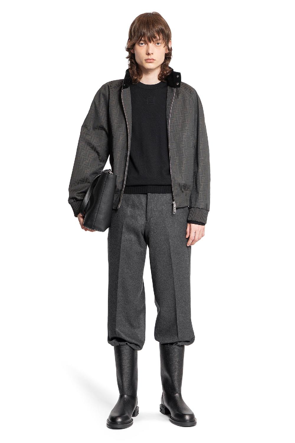 Antonioli FENDI MAN BROWN JACKETS