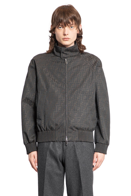 Antonioli FENDI MAN BROWN JACKETS