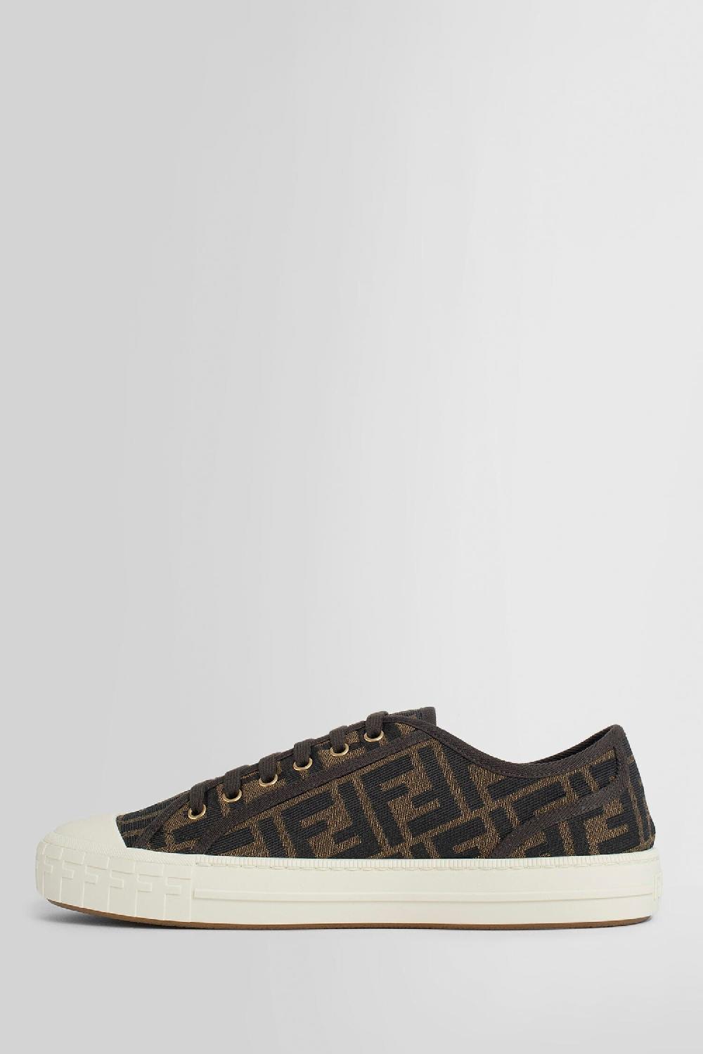 Antonioli FENDI MAN BROWN SNEAKERS