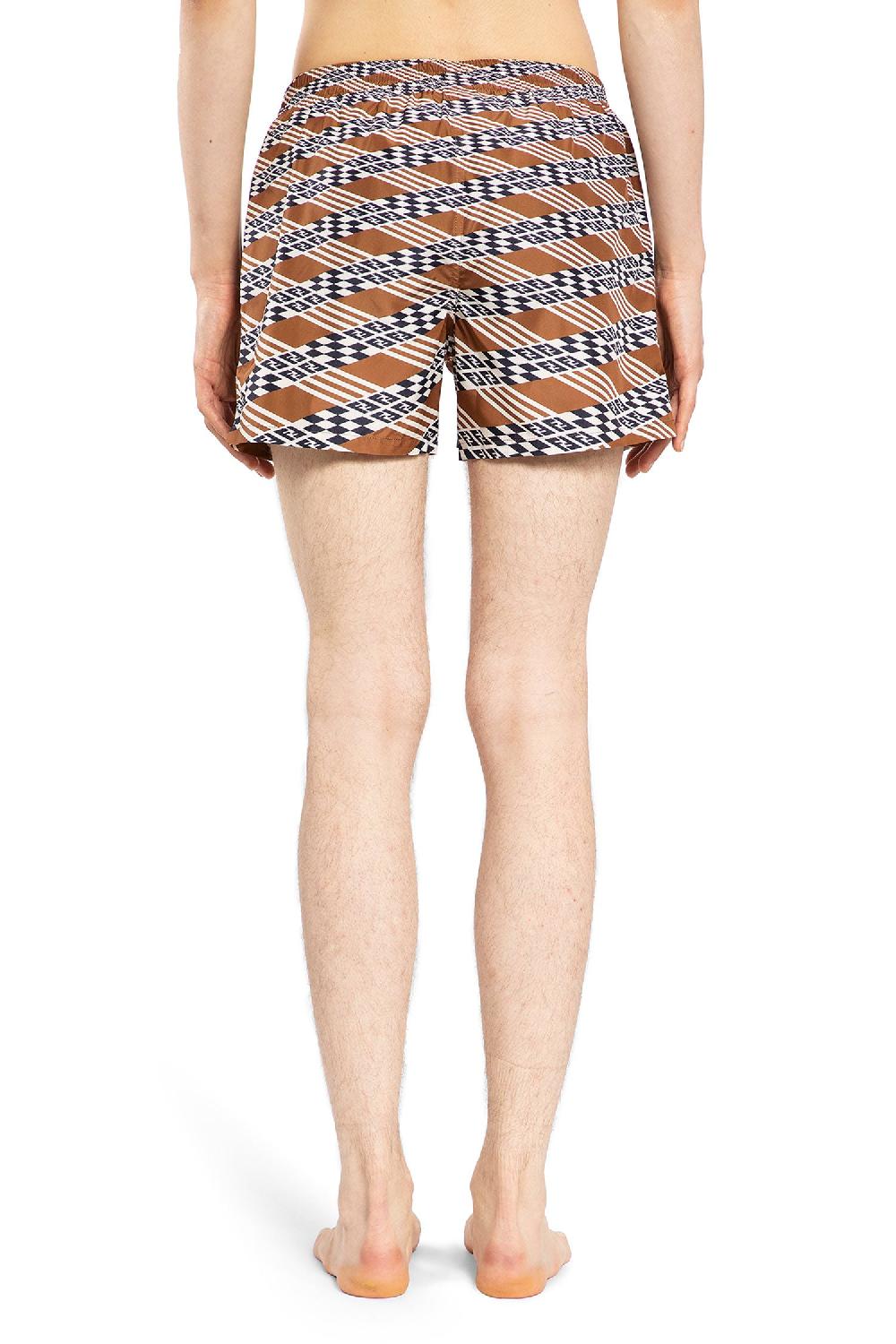 Antonioli FENDI MAN BROWN SWIMWEAR