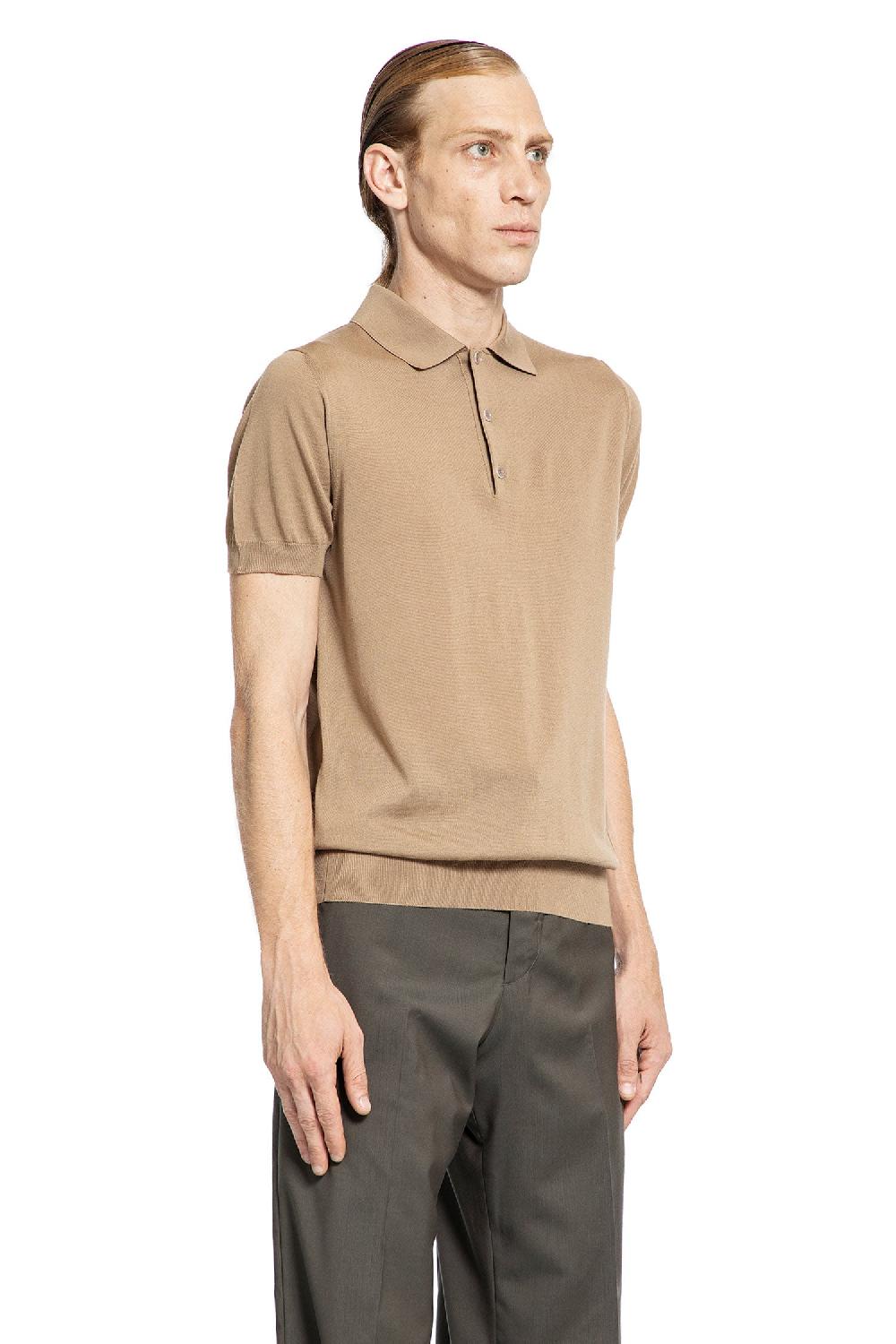 Antonioli FENDI MAN BROWN T-SHIRTS & TANK TOPS