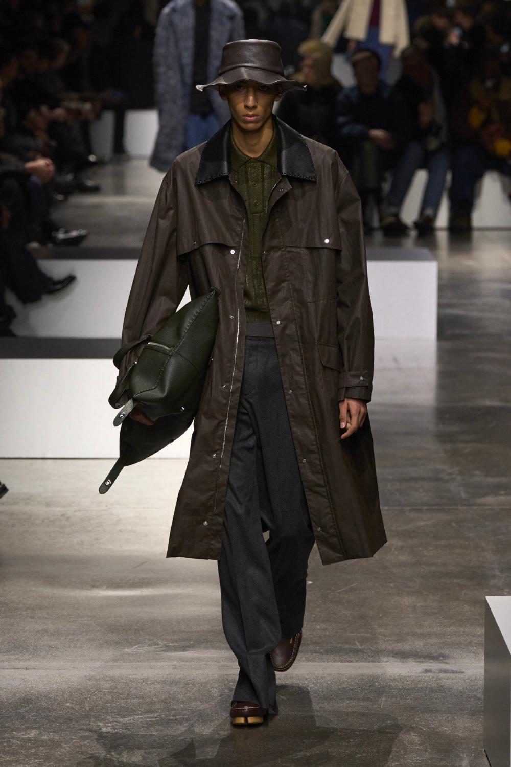 Antonioli FENDI MAN GREEN T-SHIRTS & TANK TOPS