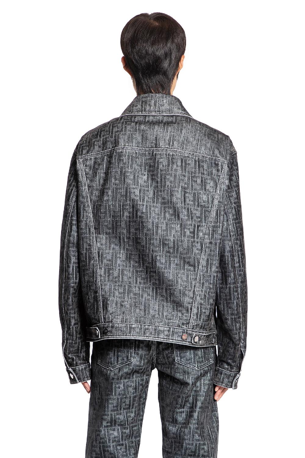 Antonioli FENDI MAN GREY JACKETS