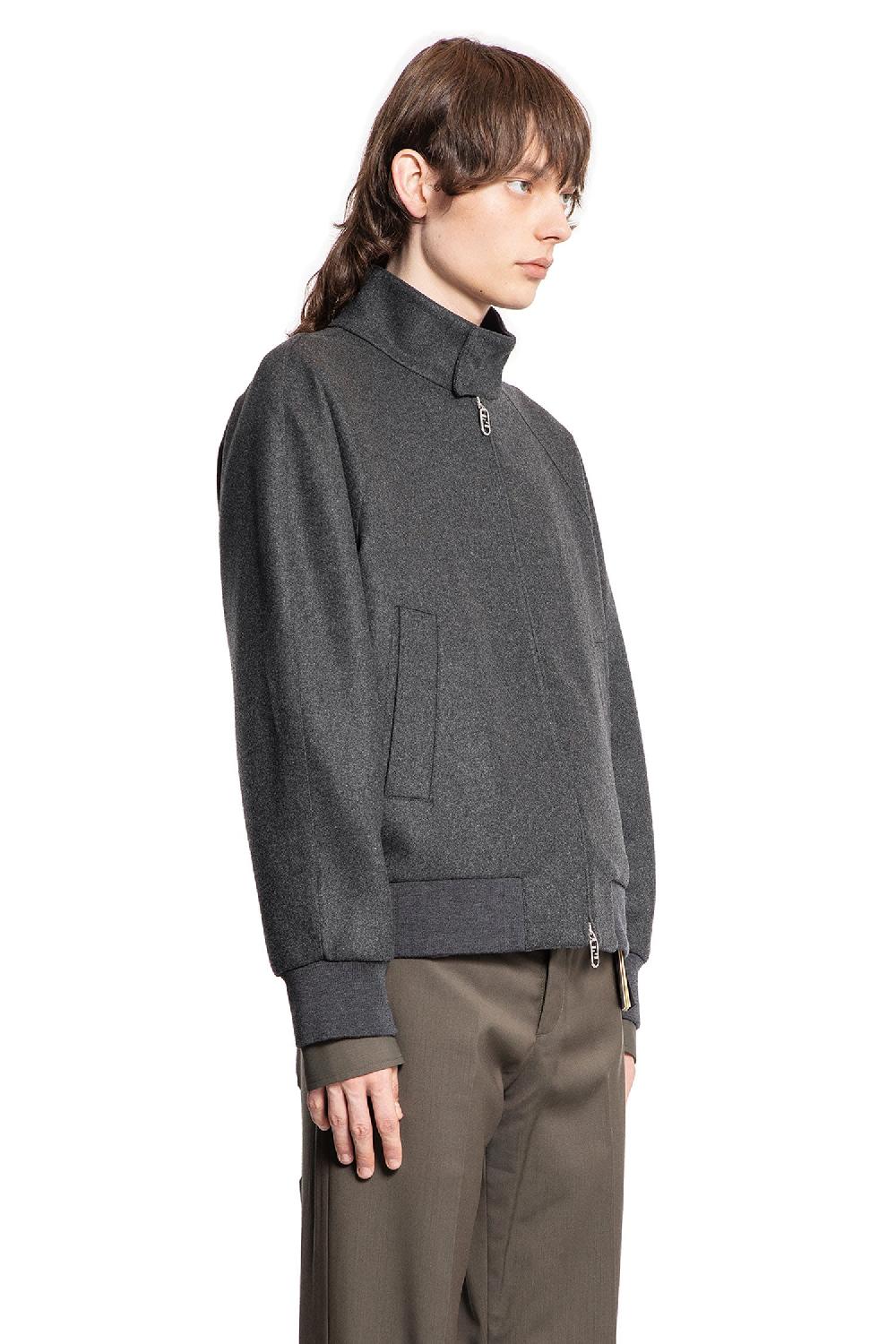 Antonioli FENDI MAN GREY JACKETS