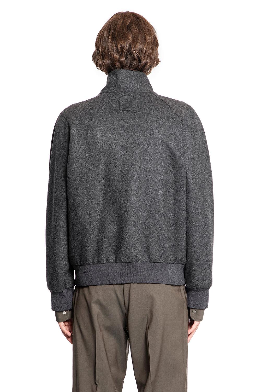 Antonioli FENDI MAN GREY JACKETS