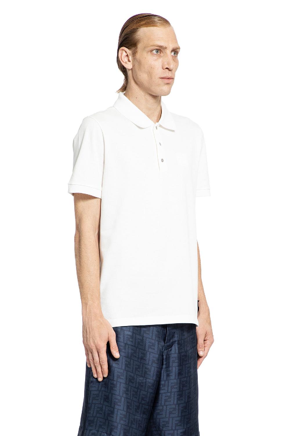 Antonioli FENDI MAN OFF-WHITE T-SHIRTS & TANK TOPS