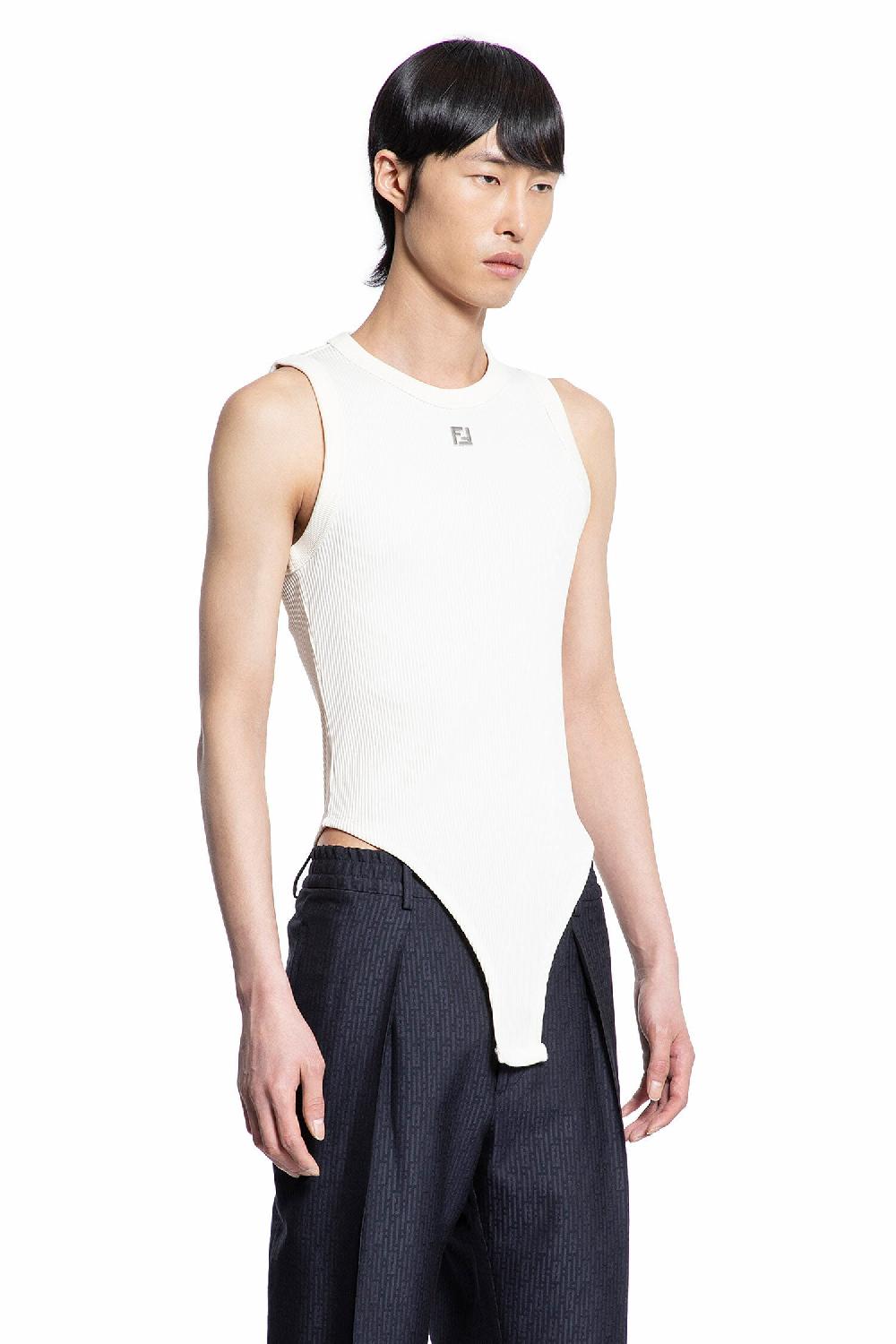Antonioli FENDI MAN WHITE BODYSUITS