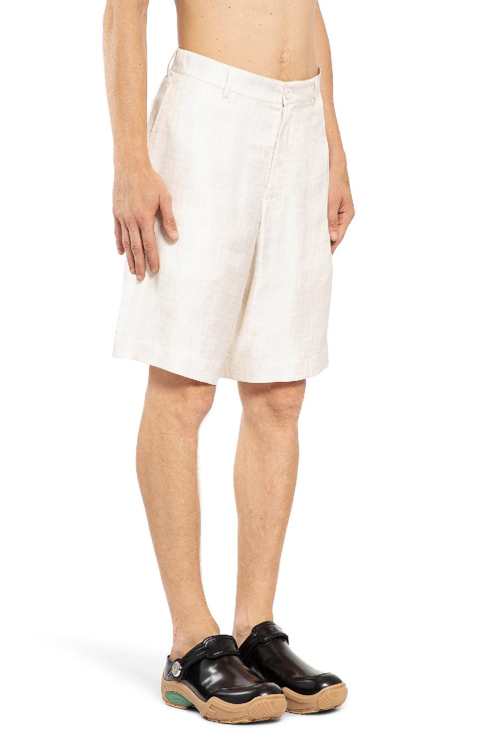 Antonioli FENDI MAN WHITE SHORTS & SKIRTS