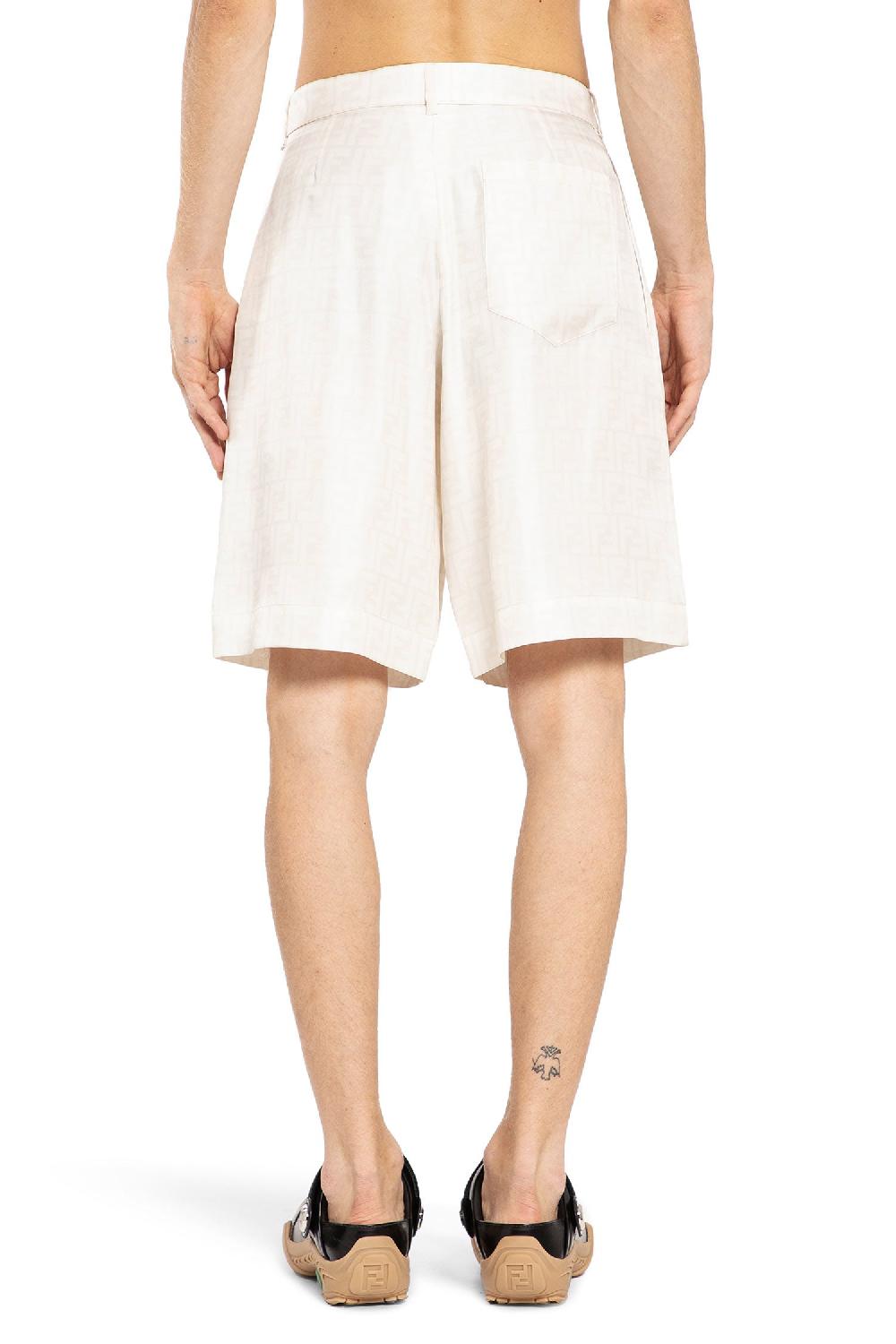 Antonioli FENDI MAN WHITE SHORTS & SKIRTS