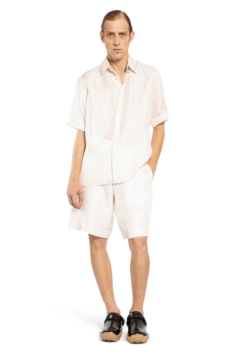 Antonioli FENDI MAN WHITE SHORTS & SKIRTS