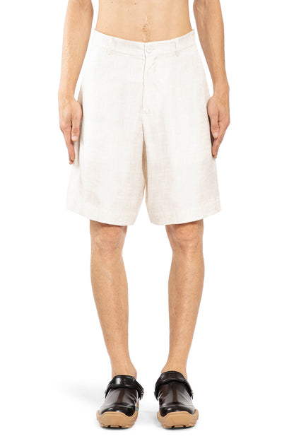 Antonioli FENDI MAN WHITE SHORTS & SKIRTS