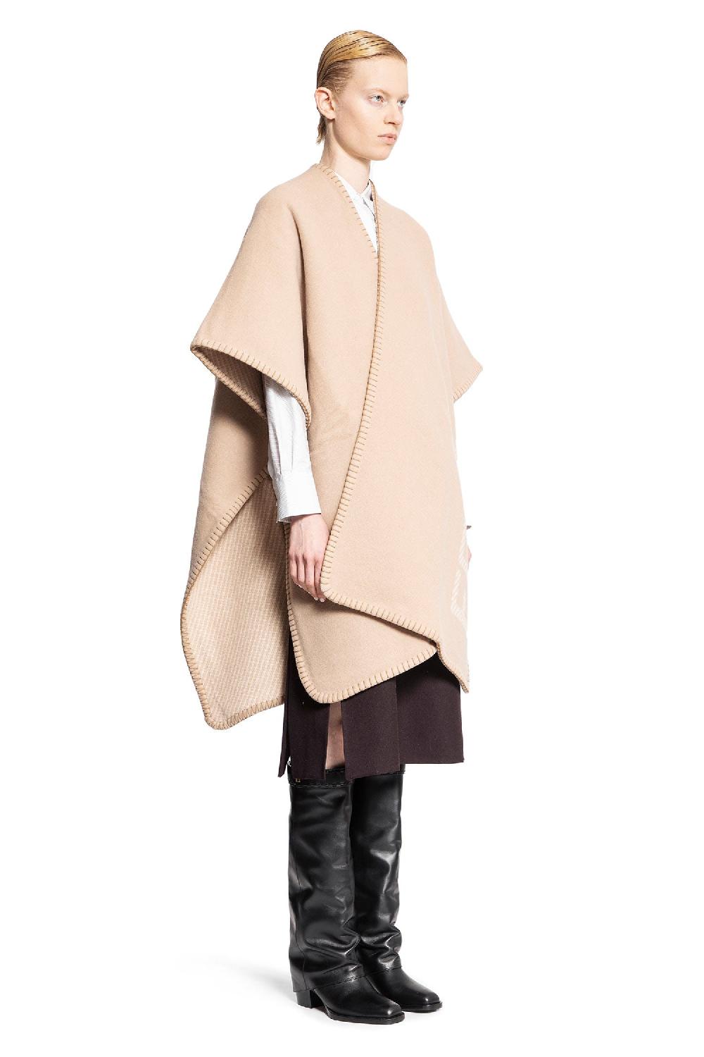Antonioli FENDI WOMAN BEIGE COATS