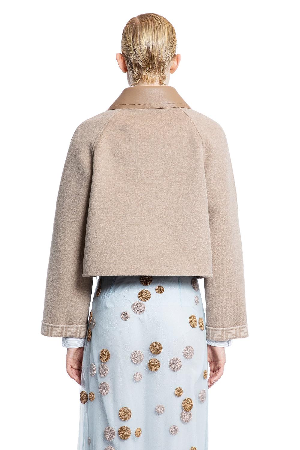 Antonioli FENDI WOMAN BEIGE JACKETS