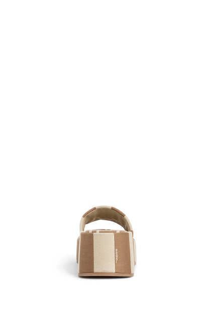 Antonioli FENDI WOMAN BEIGE SANDALS & SLIDES