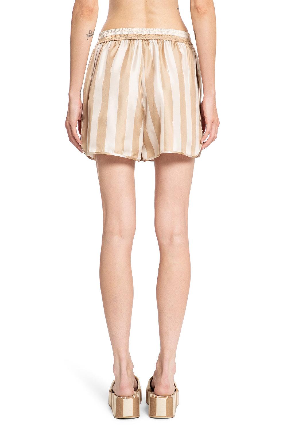 Antonioli FENDI WOMAN BEIGE SHORTS