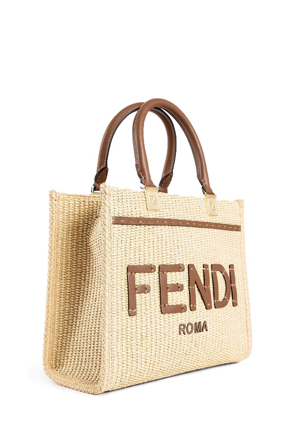 Antonioli FENDI WOMAN BEIGE TOTE BAGS