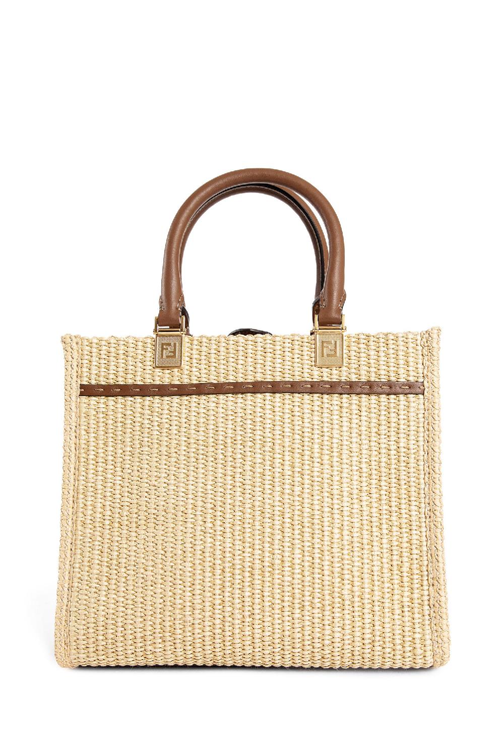 Antonioli FENDI WOMAN BEIGE TOTE BAGS