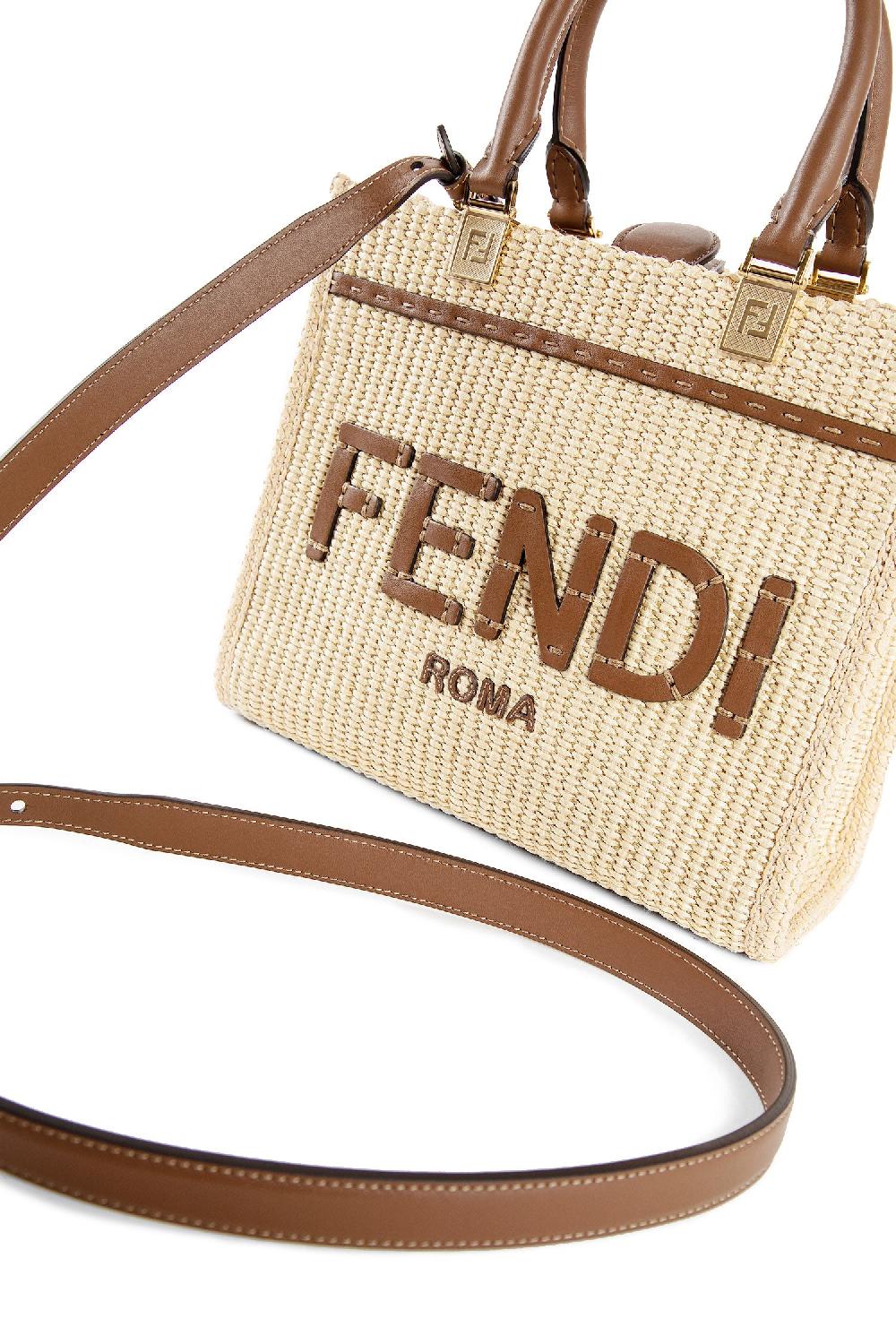Antonioli FENDI WOMAN BEIGE TOTE BAGS