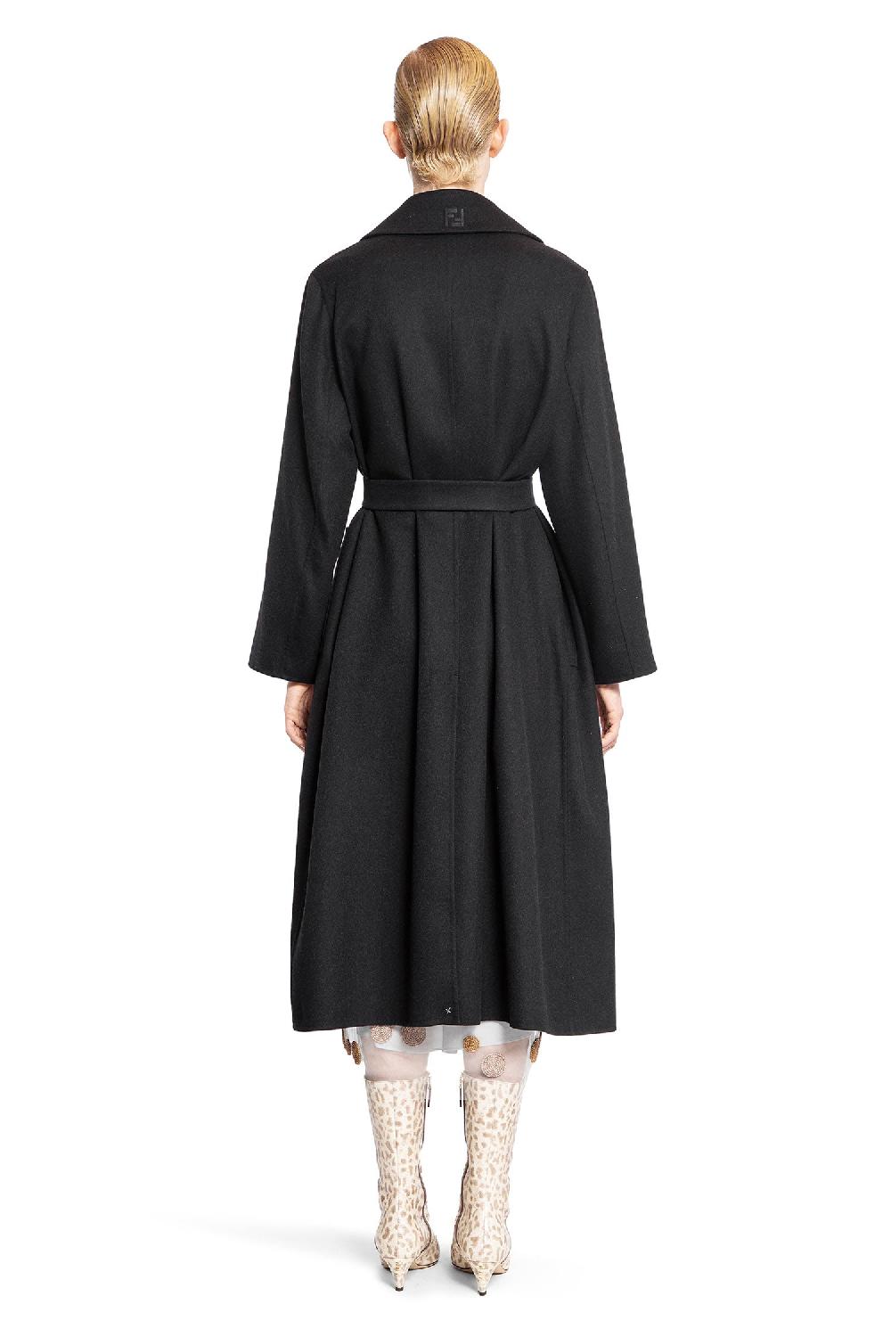 Antonioli FENDI WOMAN BLACK COATS