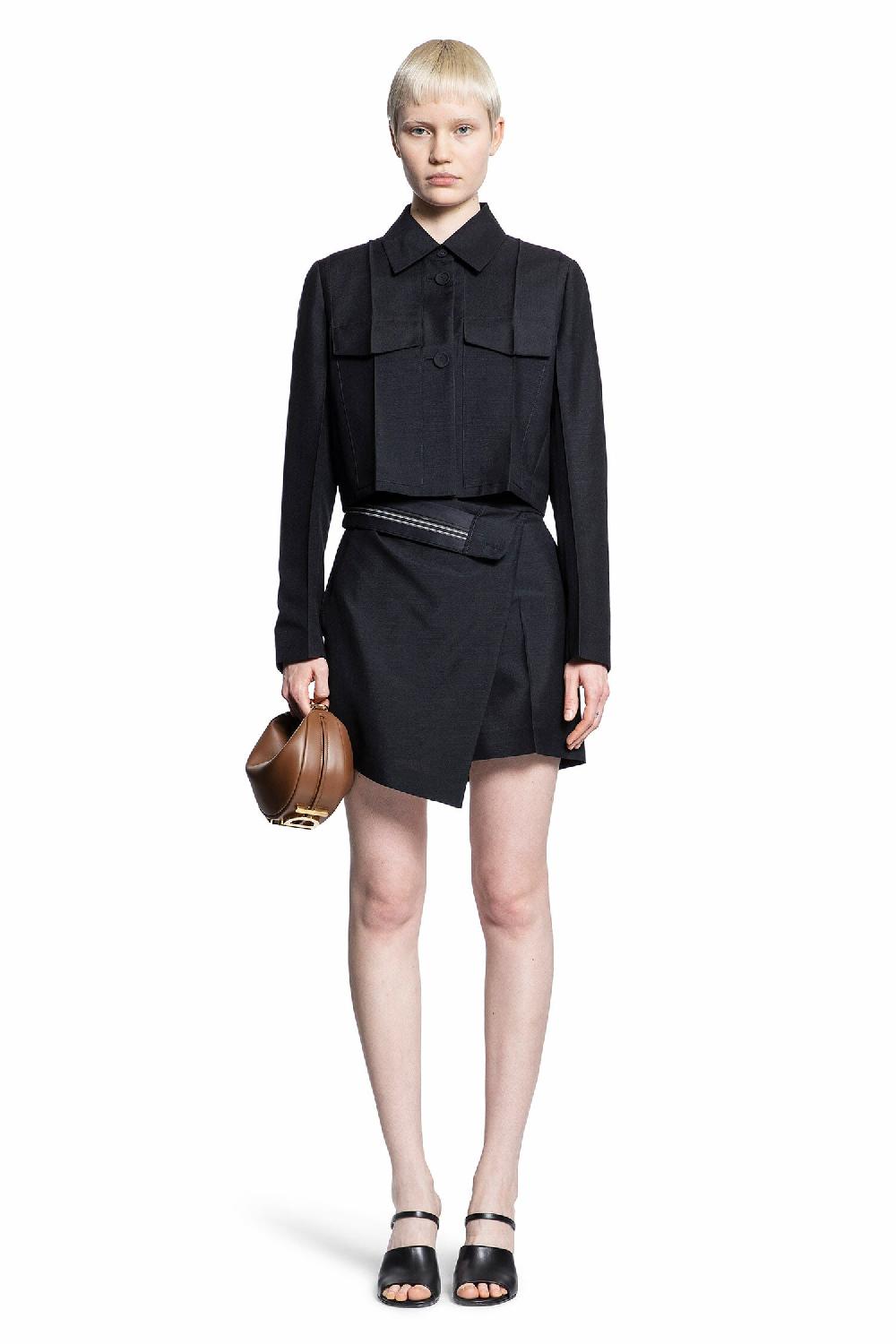 Antonioli FENDI WOMAN BLACK SHORTS