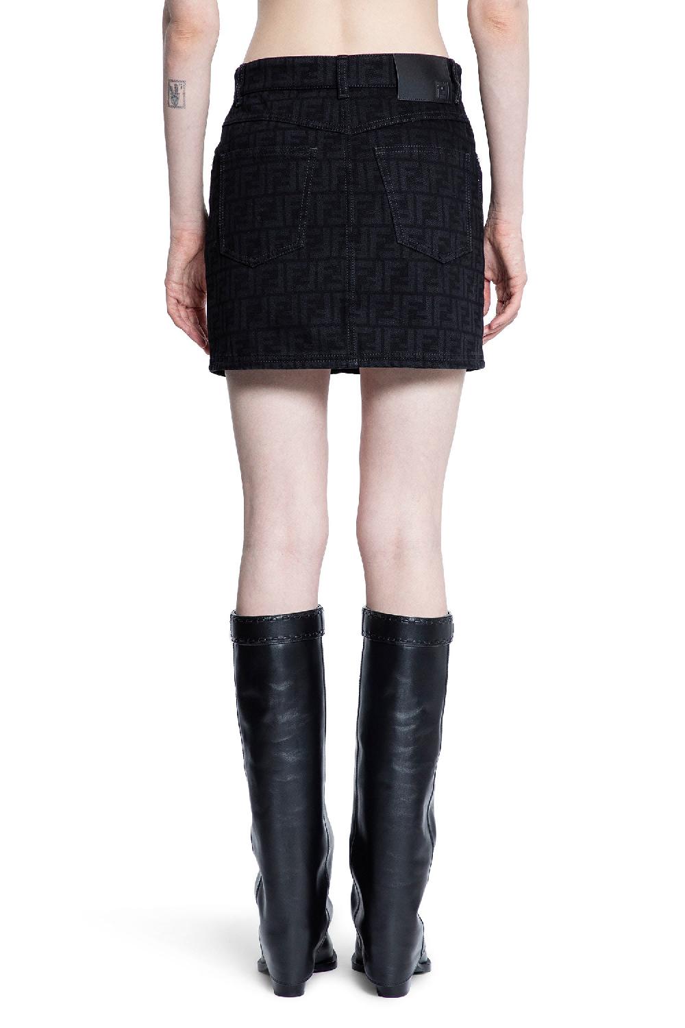 Antonioli FENDI WOMAN BLACK SKIRTS