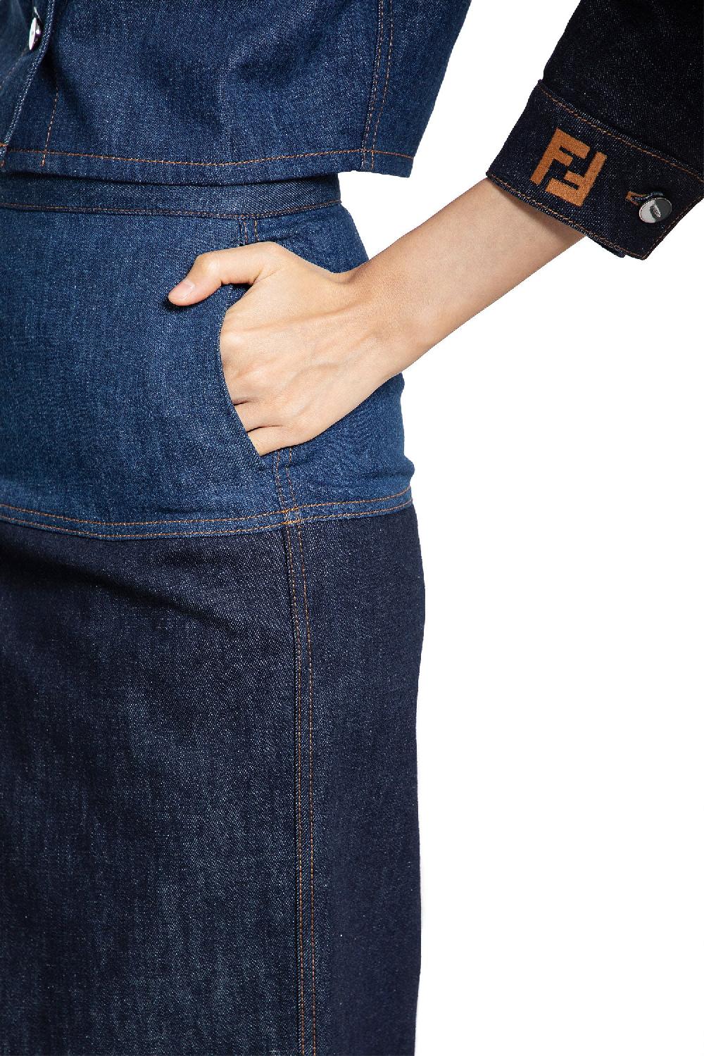 Antonioli FENDI WOMAN BLUE JACKETS