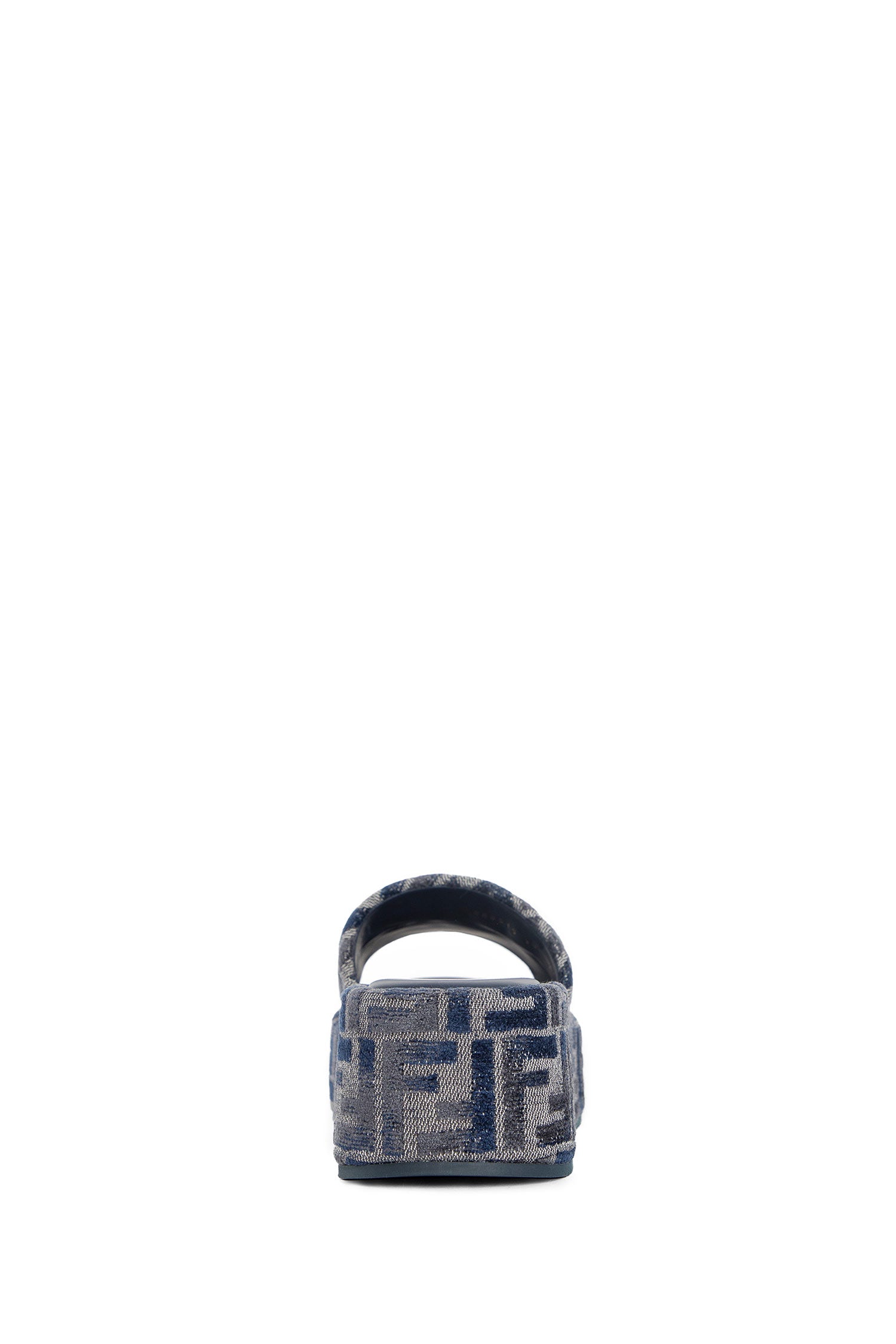 Antonioli FENDI WOMAN BLUE SANDALS & SLIDES