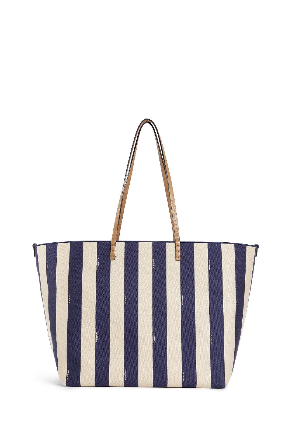 Antonioli FENDI WOMAN BLUE TOTE BAGS