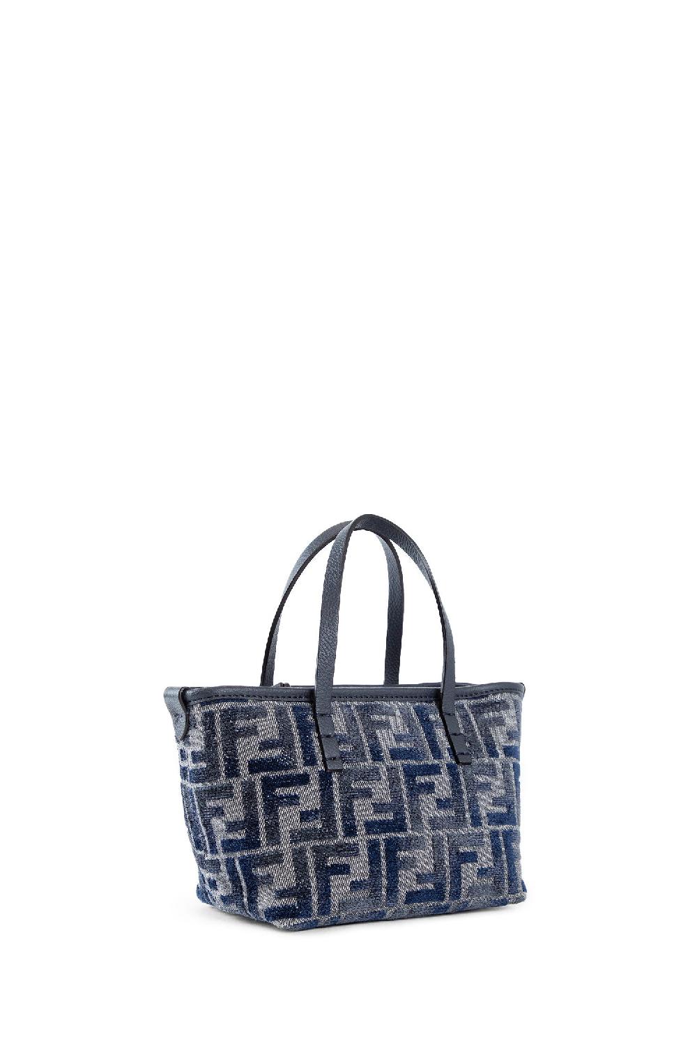 Antonioli FENDI WOMAN BLUE TOTE BAGS