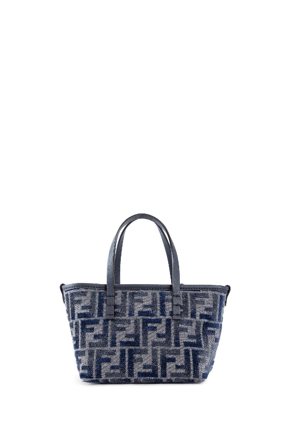Antonioli FENDI WOMAN BLUE TOTE BAGS