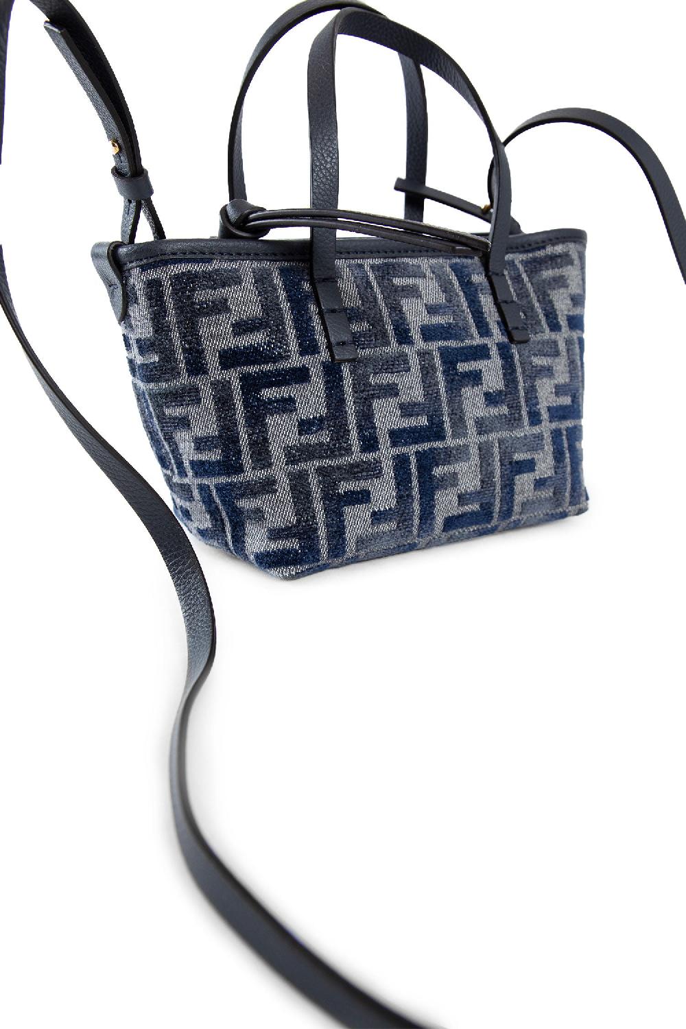 Antonioli FENDI WOMAN BLUE TOTE BAGS