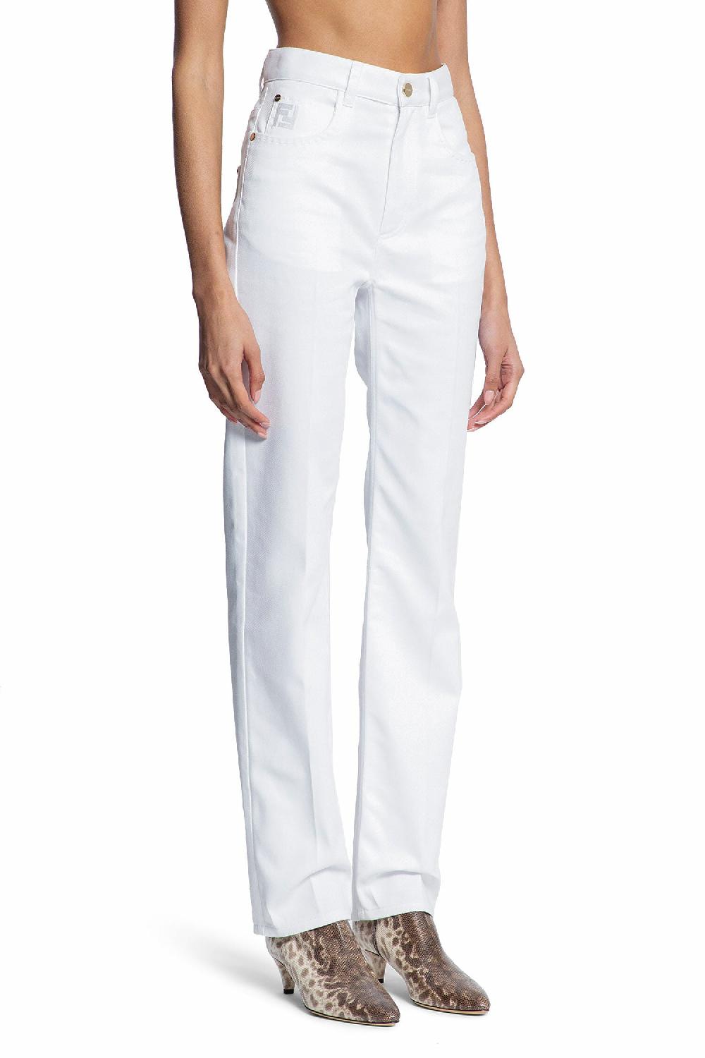 Antonioli FENDI WOMAN BLUE TROUSERS
