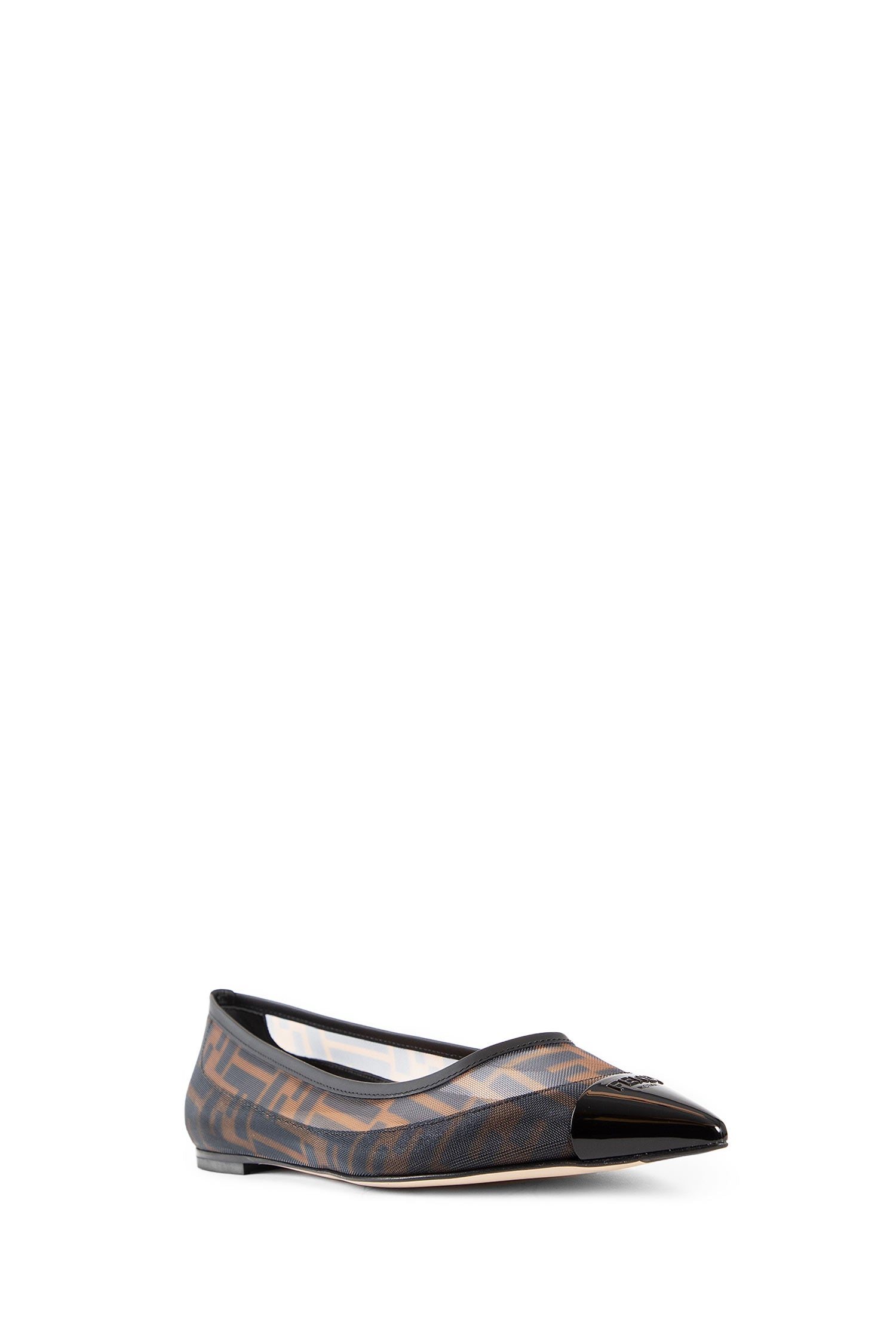 Antonioli FENDI WOMAN BROWN FLATS