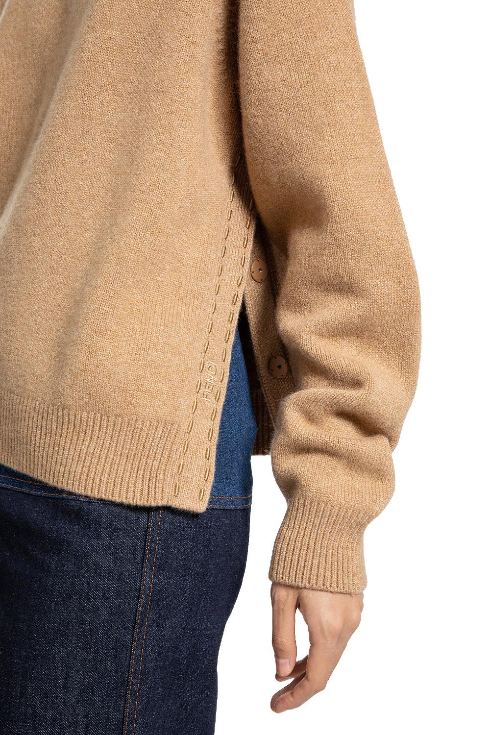 Antonioli FENDI WOMAN BROWN KNITWEAR