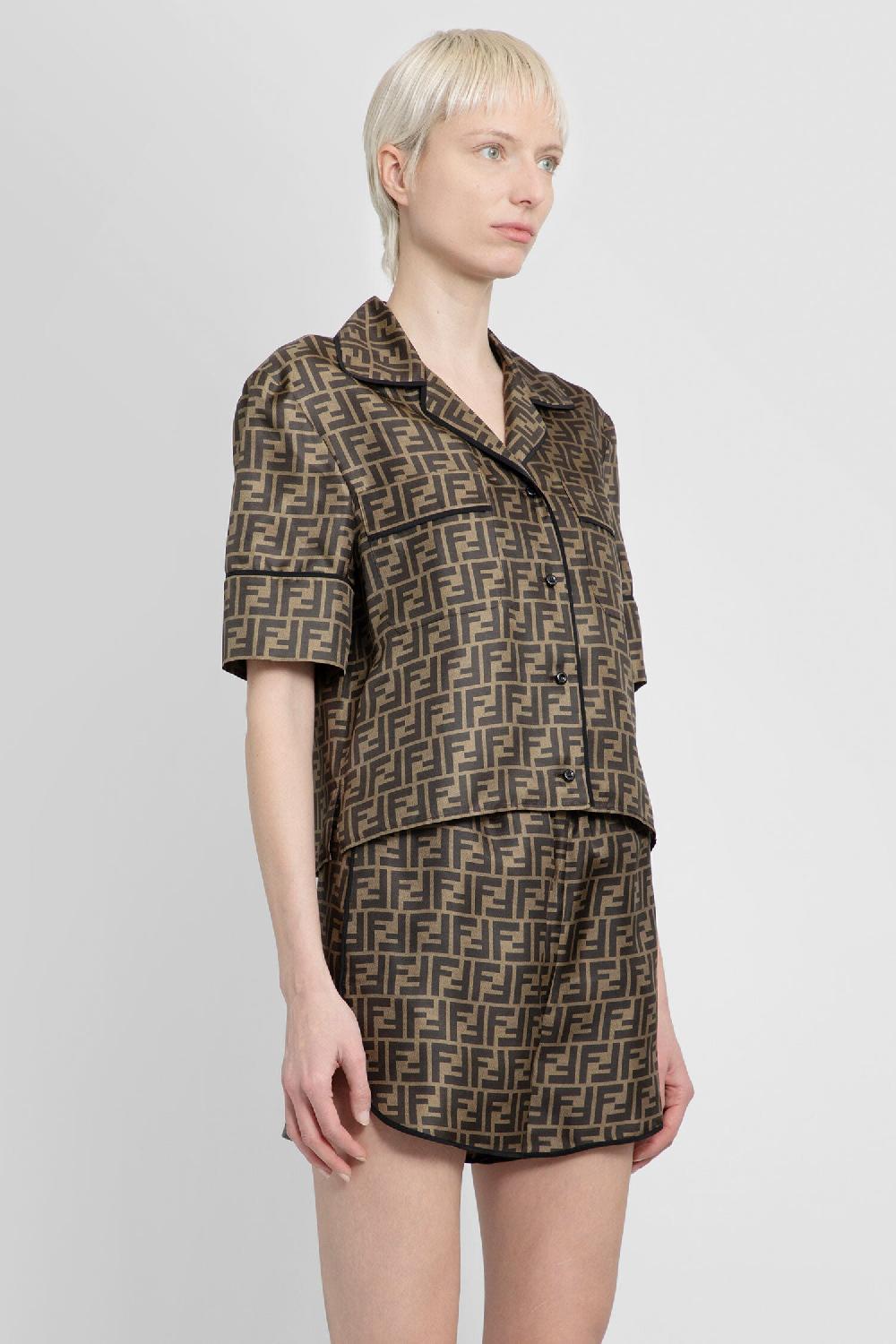 Antonioli FENDI WOMAN BROWN LINGERIE