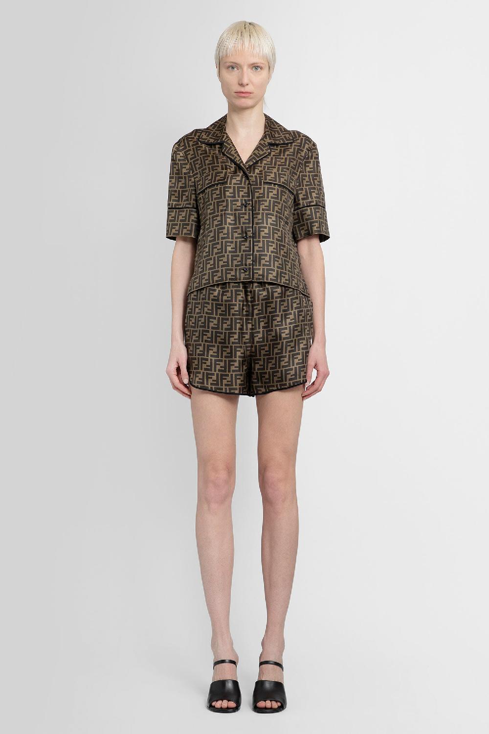 Antonioli FENDI WOMAN BROWN LINGERIE