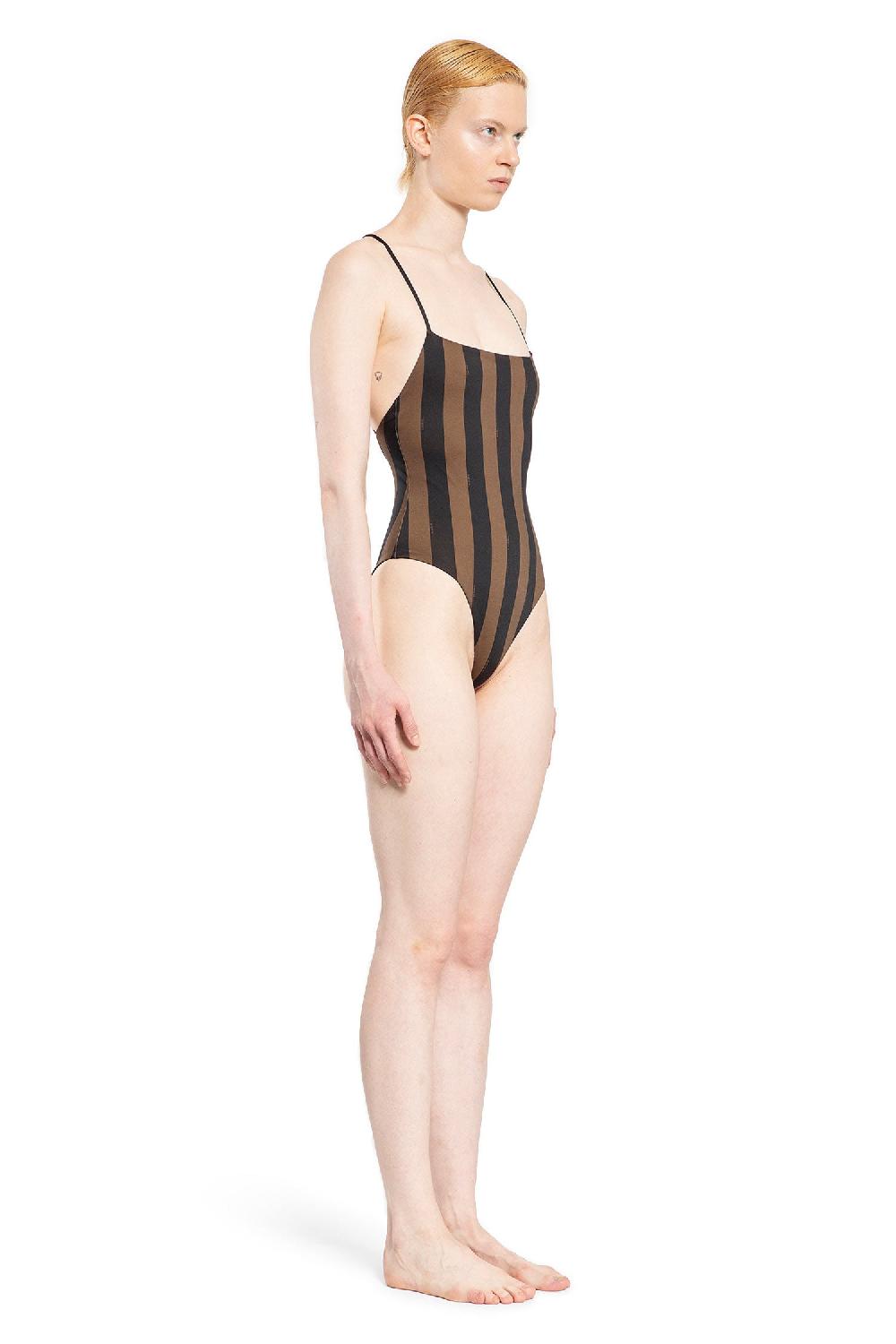 Antonioli FENDI WOMAN BROWN SWIMWEAR