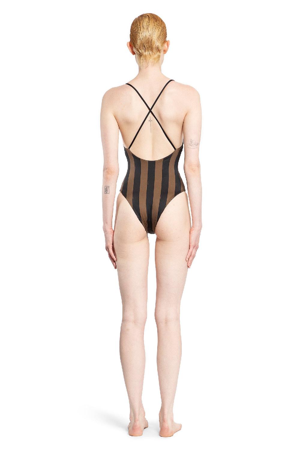 Antonioli FENDI WOMAN BROWN SWIMWEAR