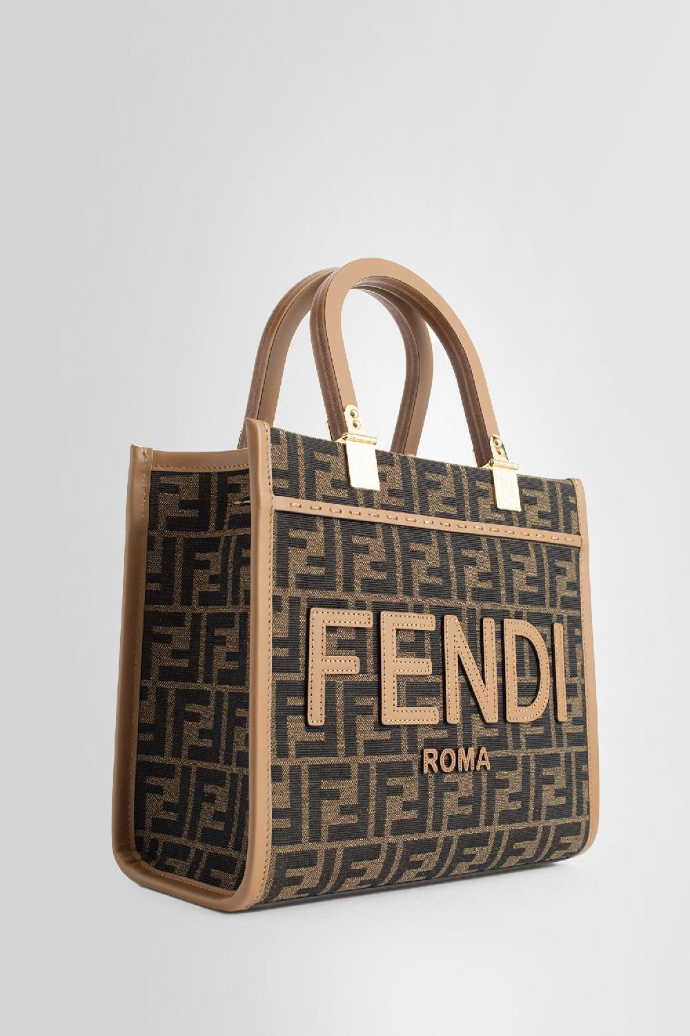 Antonioli FENDI WOMAN BROWN TOTE BAGS